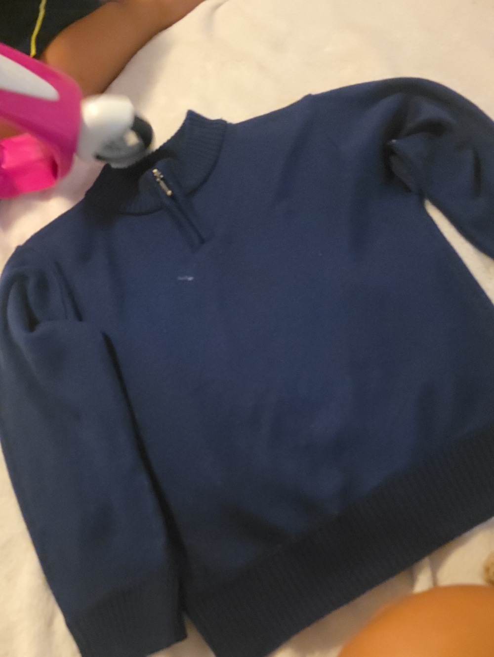 Zise 3T 4T Spiderman Navy Blue Kids Sweater